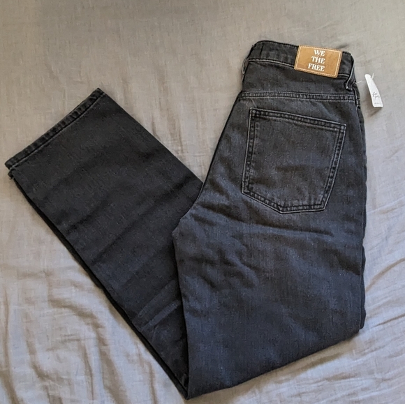 Free People Pacifica Jeans Worn Black - Picture 6 of 6